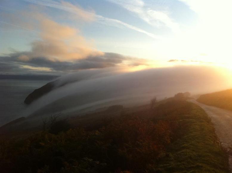 Sunrise over Trentishoe by Marcus WIlde