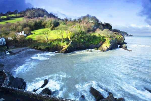 Combe Martin. Photo taken by Rob Hatton on 3 February 2013