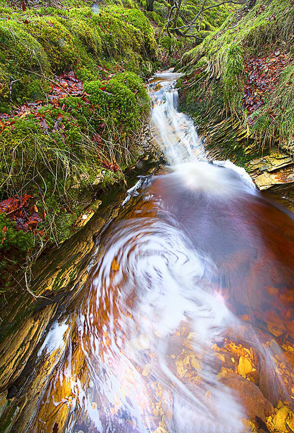 Small Waterfall. Photo by Rob Hatton