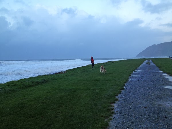 Lynmouth storm countisbury hill