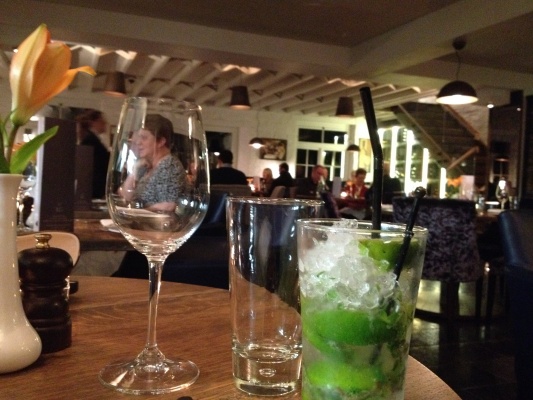 Celebrating Christel's birthday at The Coach House a few weeks ago