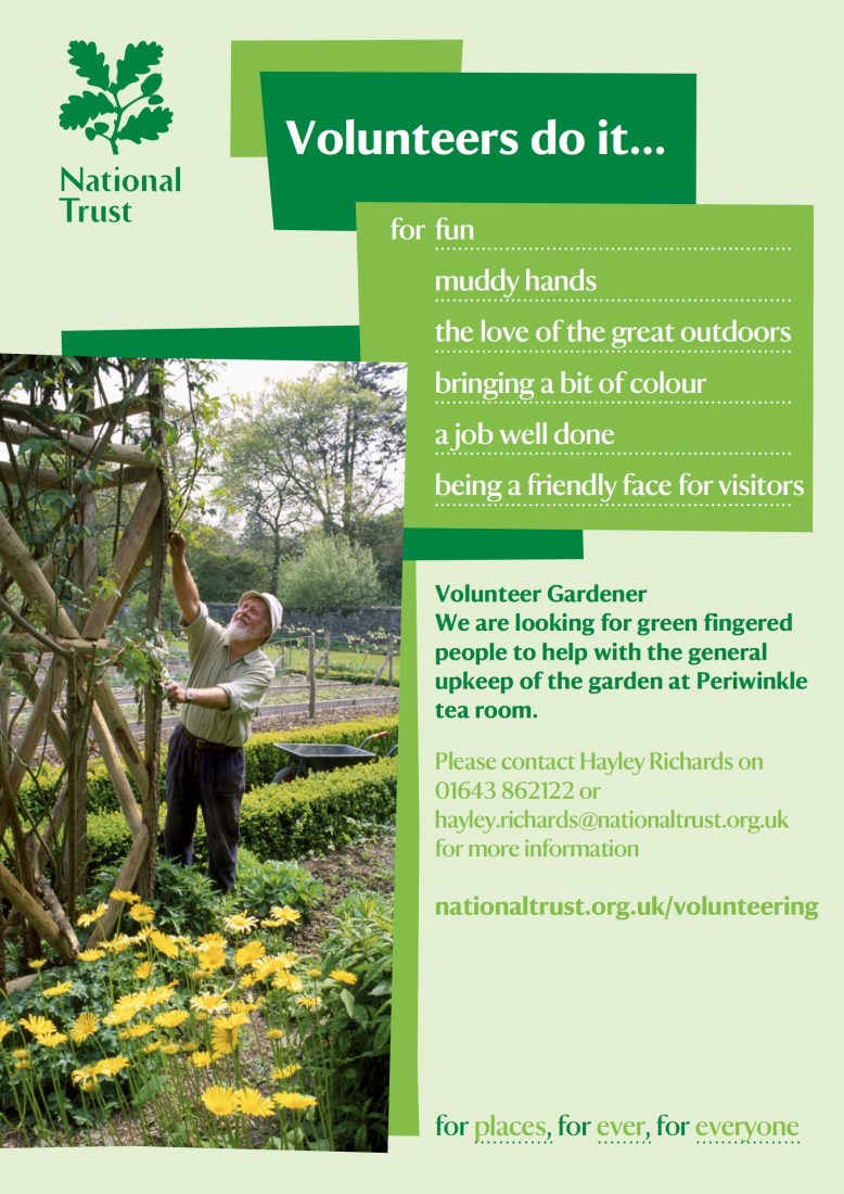 Volunteer gardener 2014