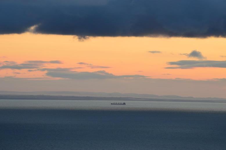 Looking across the Bristol Channel from Lynton, Exmoor towards Wales. Photo by Annette Baker
