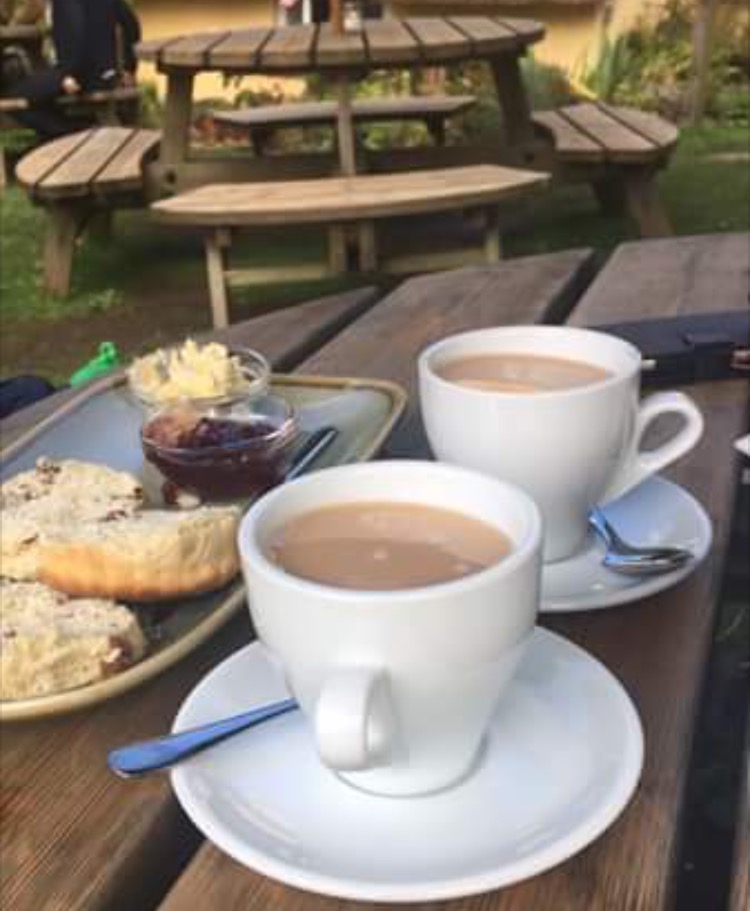 Time for tea…. and scones… Exmoor 4 all